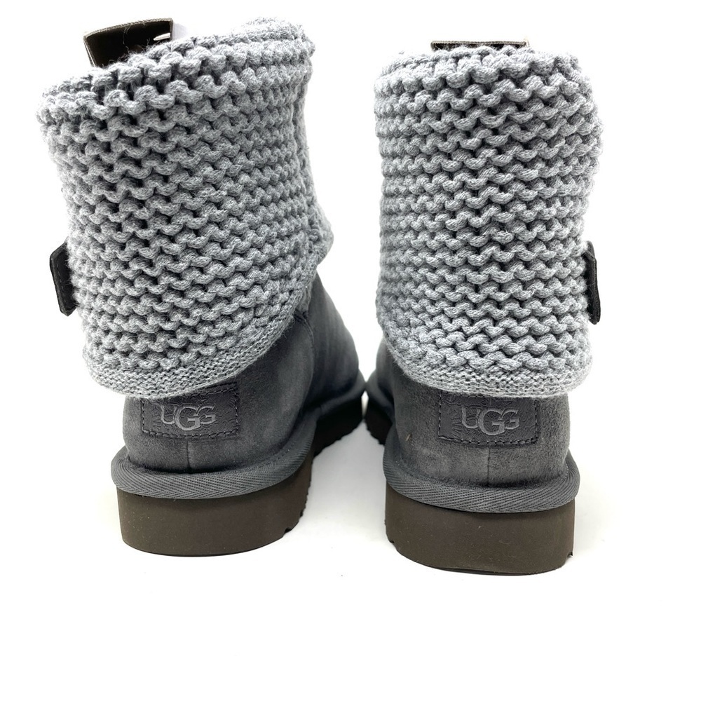 Ugg Shaina Knit Cuff Suede Body Boot Size 7 NWB - Picture 3 of 11